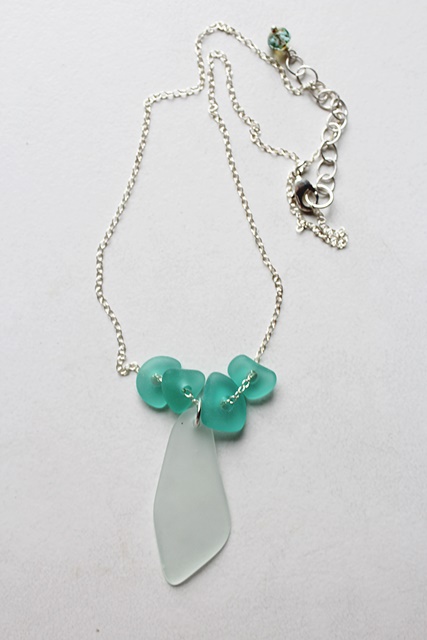 Beach Glass Necklace - The Whidbey Necklace