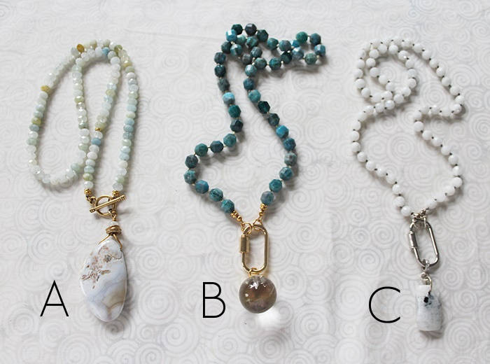 Gemstone Pendant Necklaces