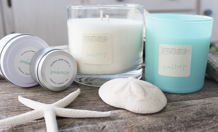 July Candle of the Month - The Seabreeze Candle