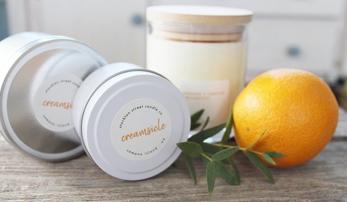 Summer Candle - The Creamsicle Candle