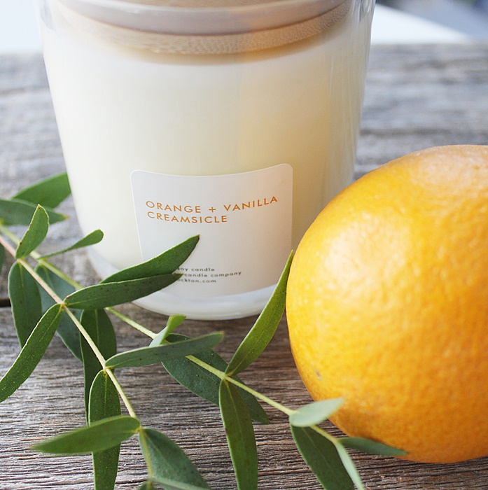 Summer Candle - The Creamsicle Candle