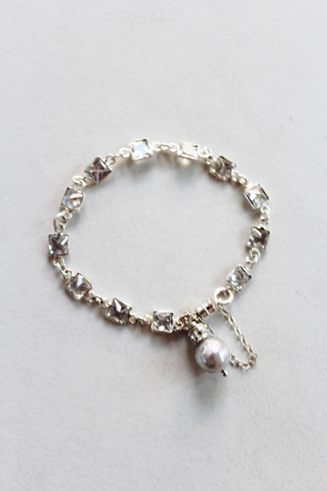 CZ and Sterling Bracelet - The Zenia Bracelet