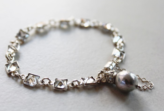 CZ and Sterling Bracelet - The Zenia Bracelet