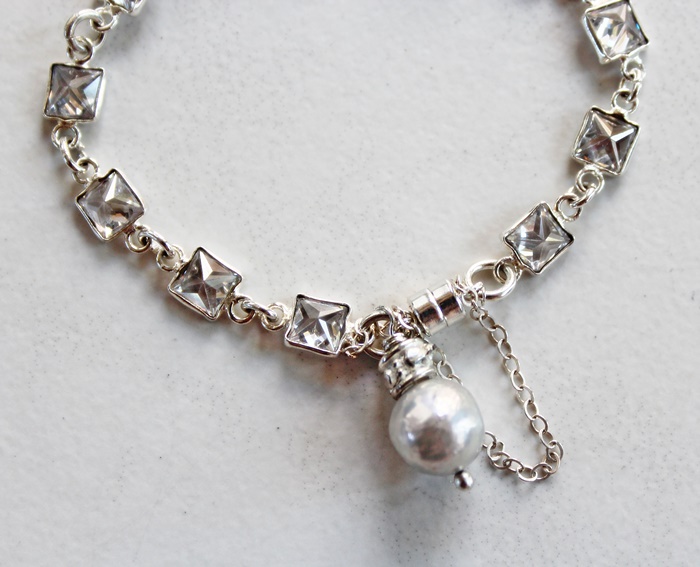 CZ and Sterling Bracelet - The Zenia Bracelet