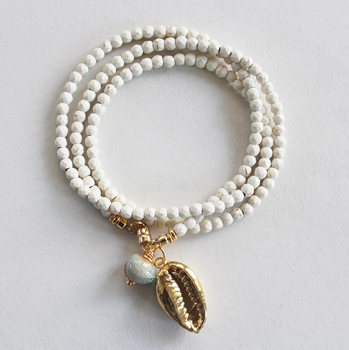 Riverstone Beach Wrap or Necklace - The Mabana Wrap or Necklace