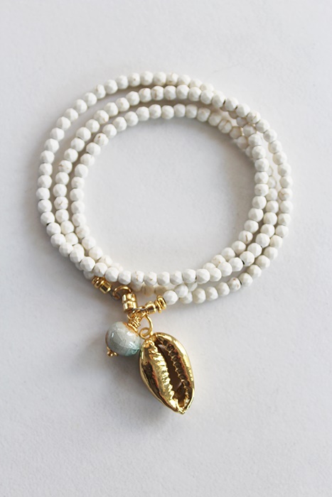 Riverstone Beach Wrap or Necklace - The Mabana Wrap or Necklace