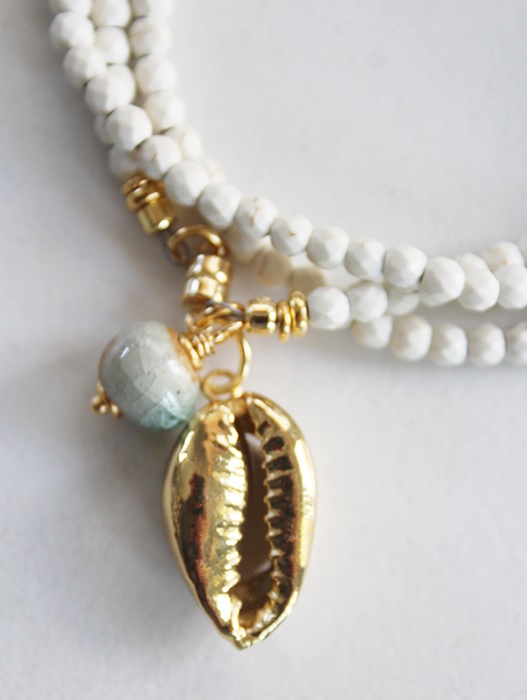 Riverstone Beach Wrap or Necklace - The Mabana Wrap or Necklace