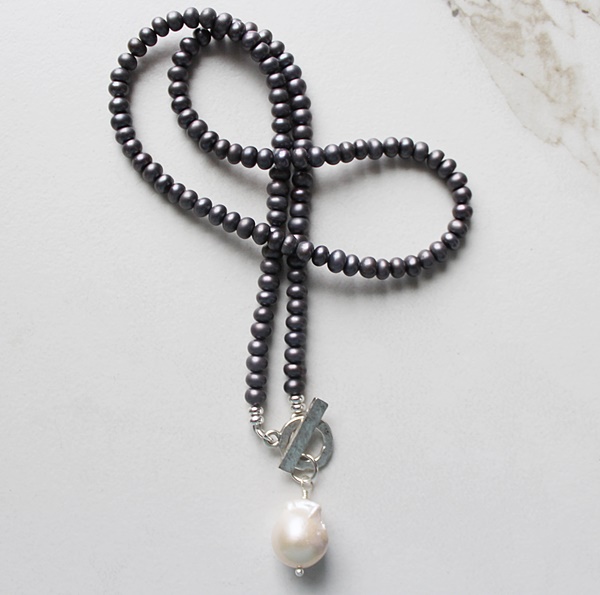 Fresh Water Pearl Simple Necklace - The Ellie Necklace