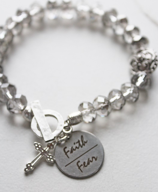 Faith > Fear Bracelet