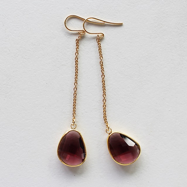 Morganite Dangle Earrings - The Morgan Earrings