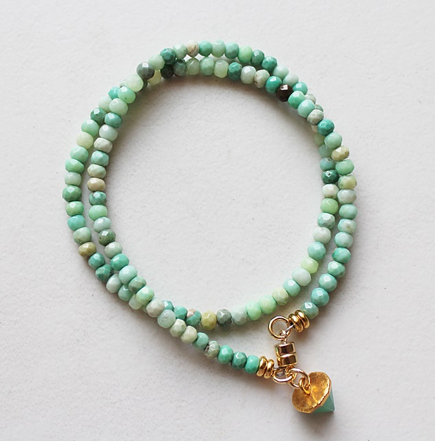 Chrysoprace Wrap Bracelet - The Alexa Bracelet