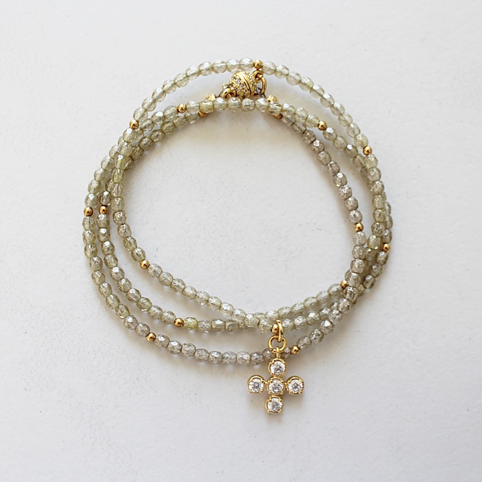 Holiday Wrap Bracelet/Necklace - The Noel Bracelet/Necklace