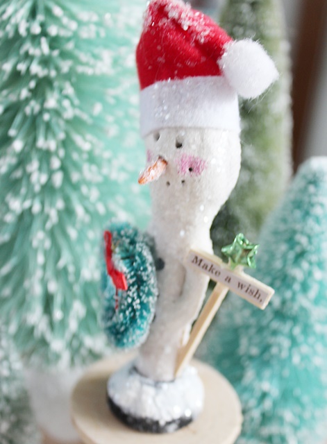 Clothespin Standing Snowman