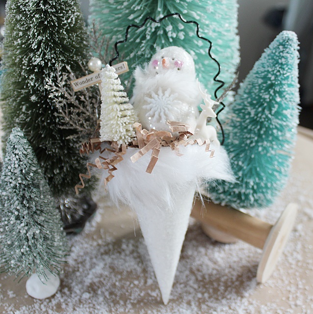 Snowman Cone Ornament