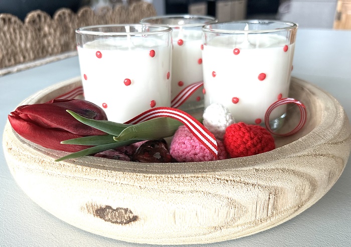 Valentine's Day Candle