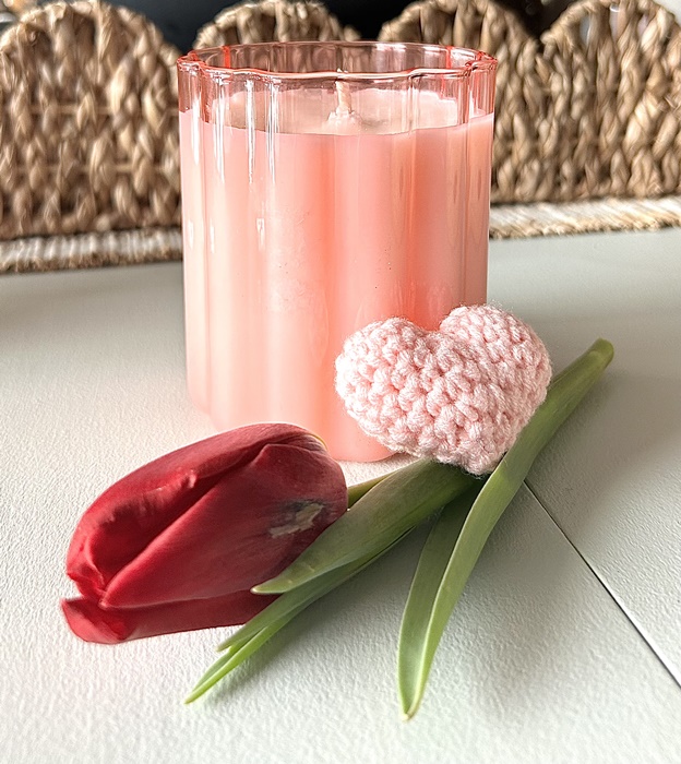 Valentine's Day Candle