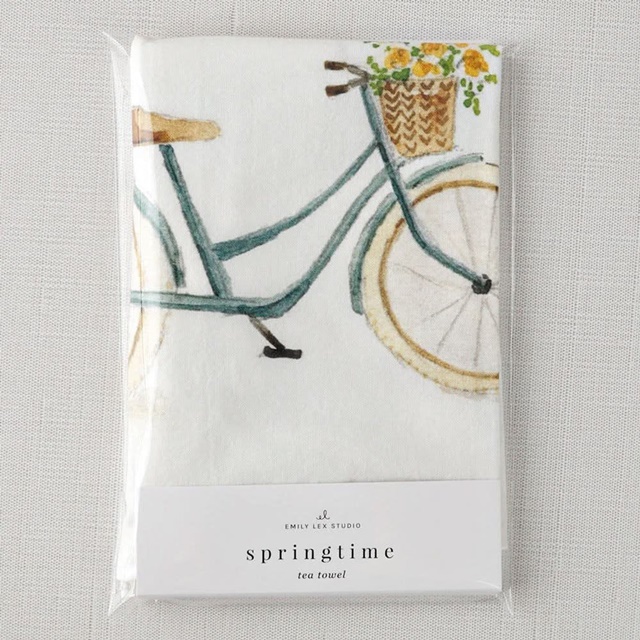 Emily Lex Springtime Dish Towel