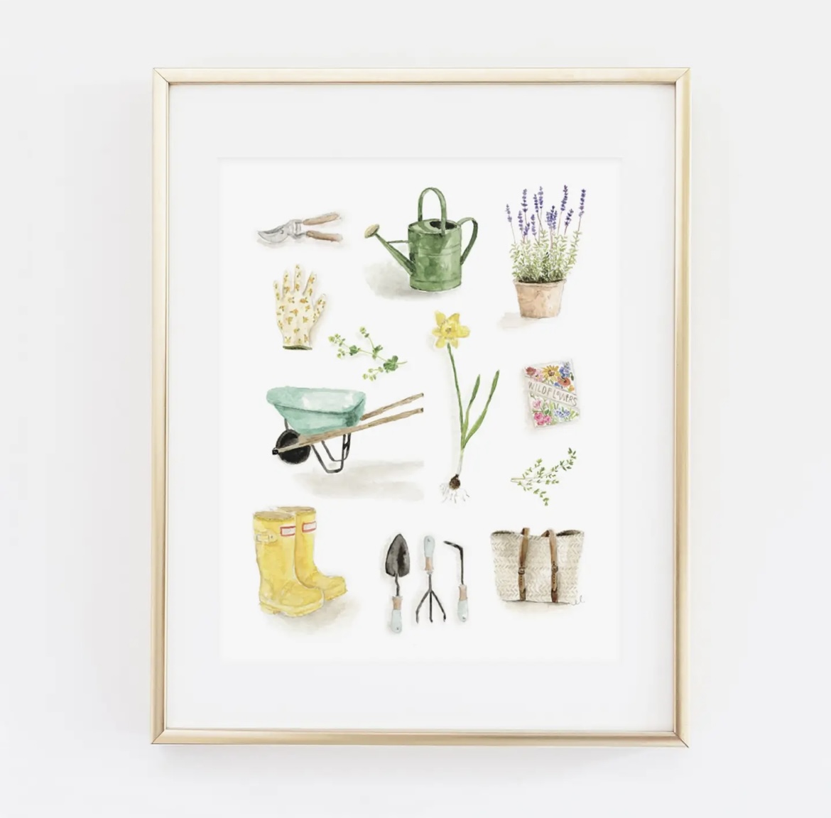 Garden Art Print