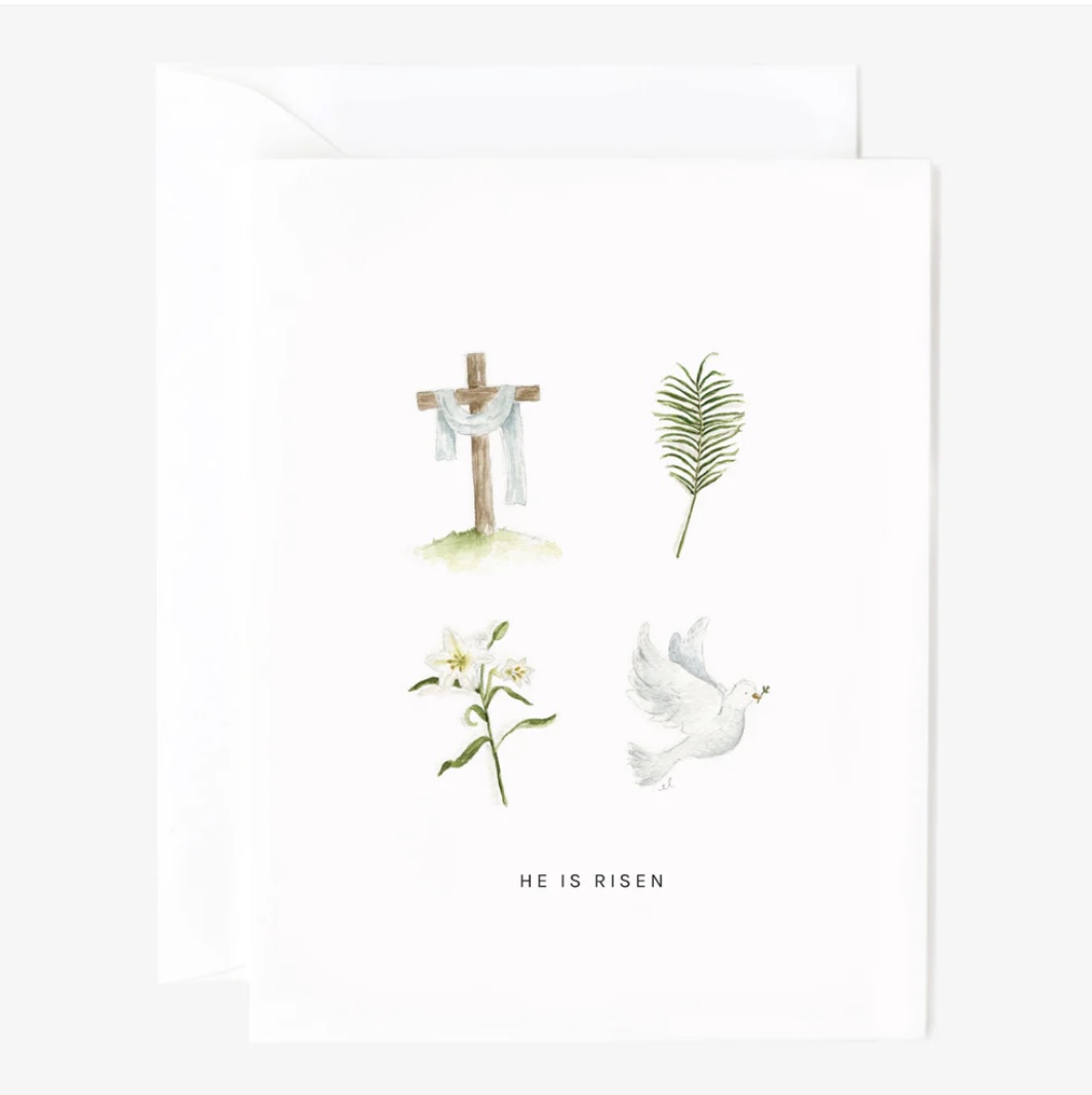 He is Risen Easter Card