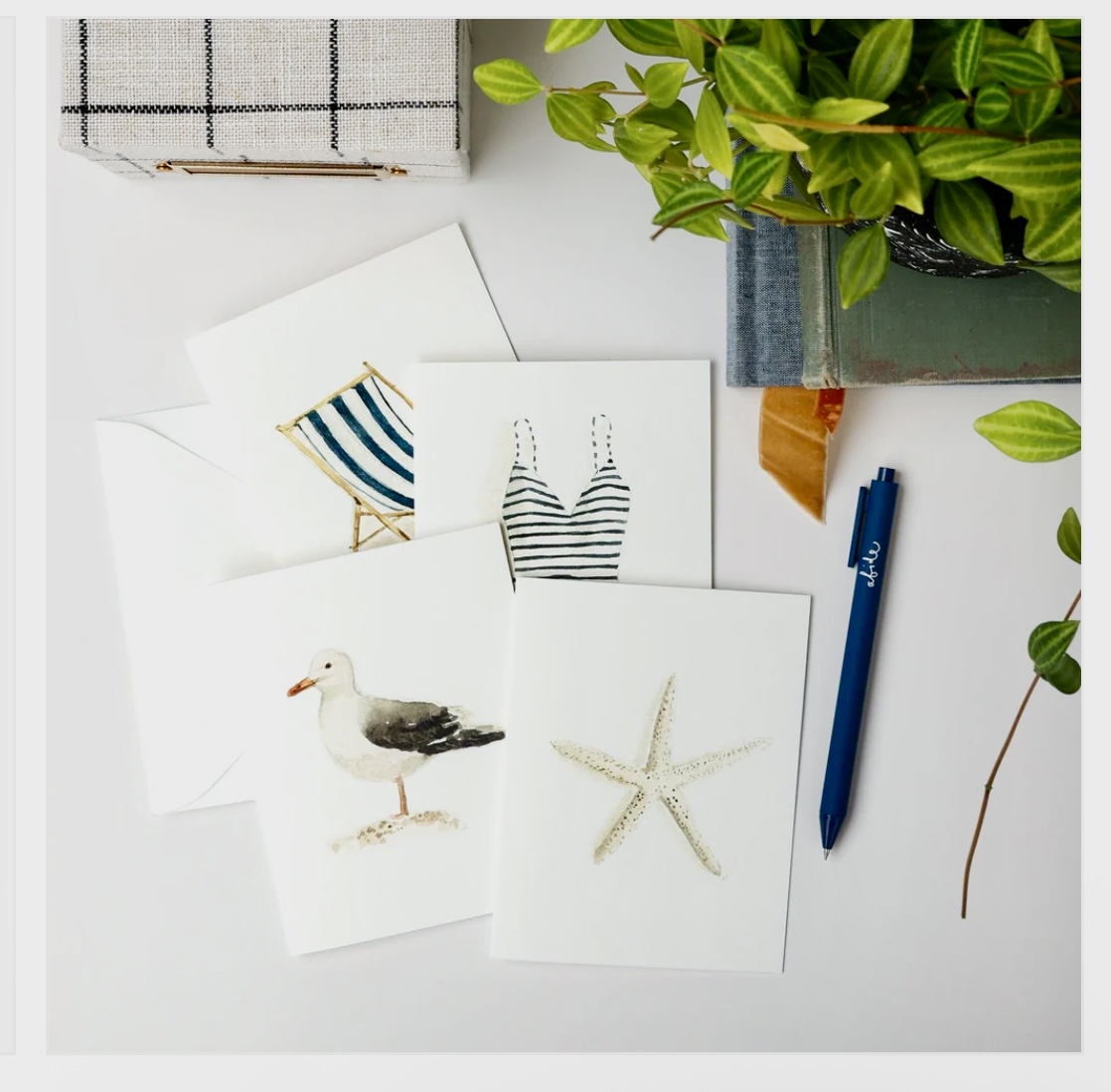 Seaside Assorted Notecard Set