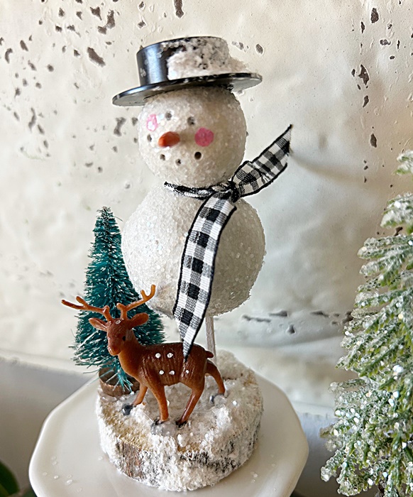 Barney, the Woodland Snowman