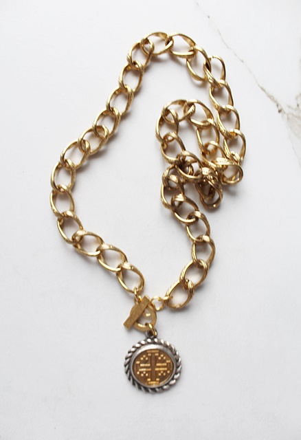 St. Benedict Pendant and Gold Chain - The St. Benedict Necklace