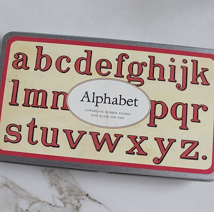 Alphabet and Paris Stamp Sets