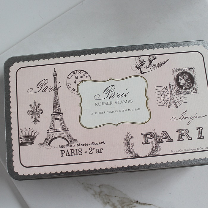 Alphabet and Paris Stamp Sets