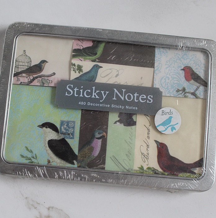 Bird Sticky Notes, and Bird Sticker Boxes