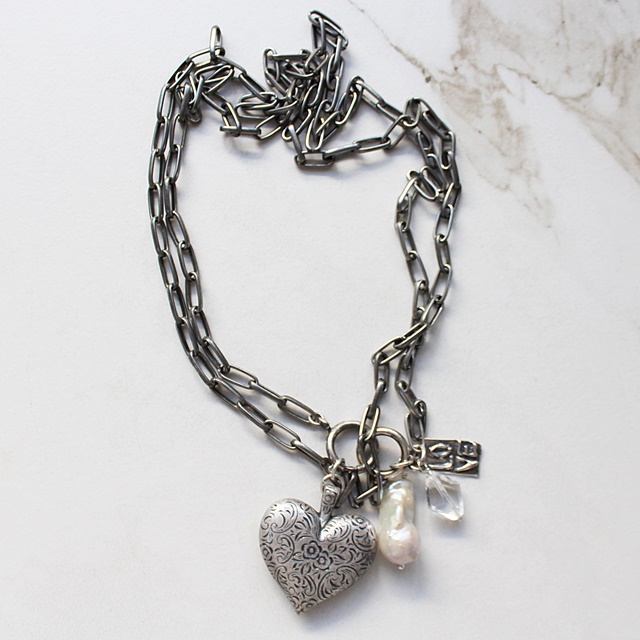 Long, Layering Lariat/Convertible Necklace - The LOVE Necklace