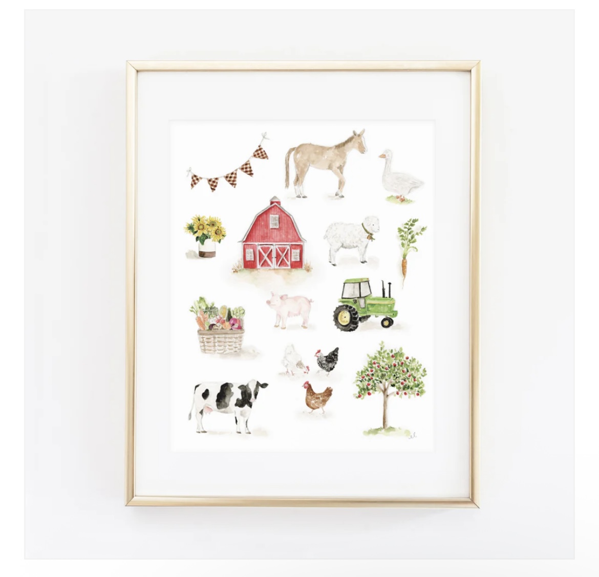 Farm Art Print