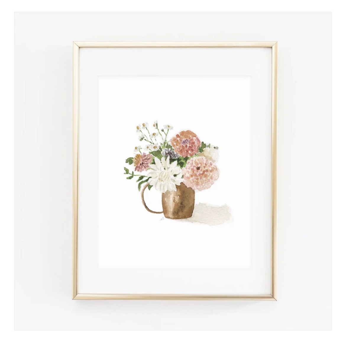 Dahlia Art Print