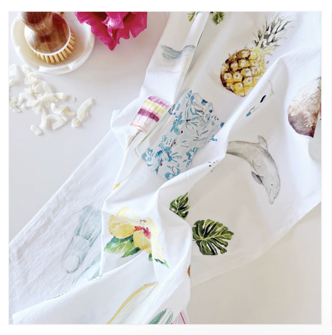 Tropical Tea Towel