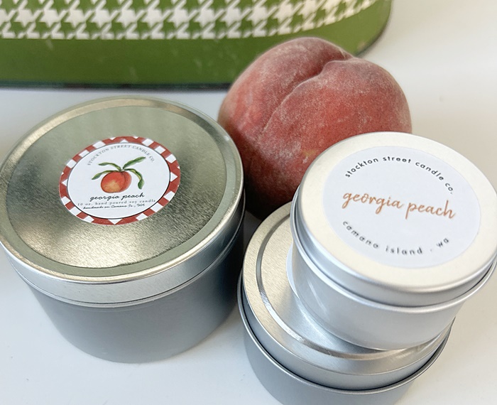 August Candle of the Month - Georgia Peach