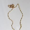 Gold or Silver CZ Simple Necklace - The Nola Necklace