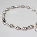 CZ and Sterling Bracelet - The Zenia Bracelet