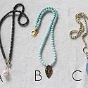 Gemstone Pendant Necklaces #4