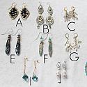 Assorted Gemstone Earrings