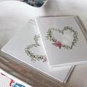 Heart Wreath Mini Notecard