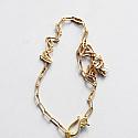 Brushed, Simple Cross on Paperclip Chain - The Revival Necklace