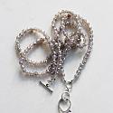 Smoky Quartz Two-strand Convertible Necklace - The Carissa Necklace