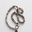 Gobi Agate Pendant Necklace - The Autumn Necklace