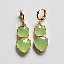 Trillion Drop Earrings (Choose your Stone) - The Catalina Drop Earrings