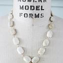 Sunset Moonstone Pendant Necklace - The Mallory Necklace