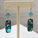 Sky Blue Mohave and Turquoise Earrings - The Mohave Earrings