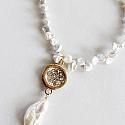 Keishi and Fresh Water Pearl Necklace - The Cara Necklace