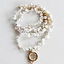 Keishi and Fresh Water Pearl Necklace - The Cara Necklace