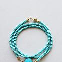 Turquoise Wrap Bracelet - The Lana Bracelet