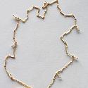 Octagon Labradorite Pendant Necklace - The Zara Necklace