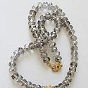 Ex Voto Milagro Vintage Brass Heart Locket  & Czech Glass Necklace - The Milagro Necklace